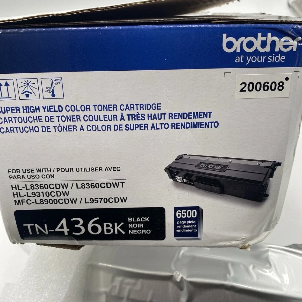 New Genuine‎ Sealed Brother TN-460 Black High Yield Toner